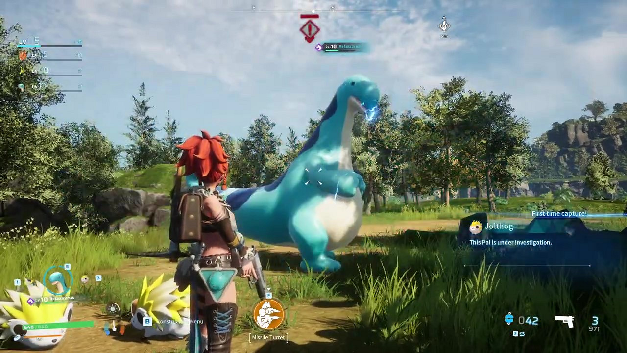 究極縫合怪遊戲《幻獸帕魯》曝預告 帕魯JOLTHOG介紹