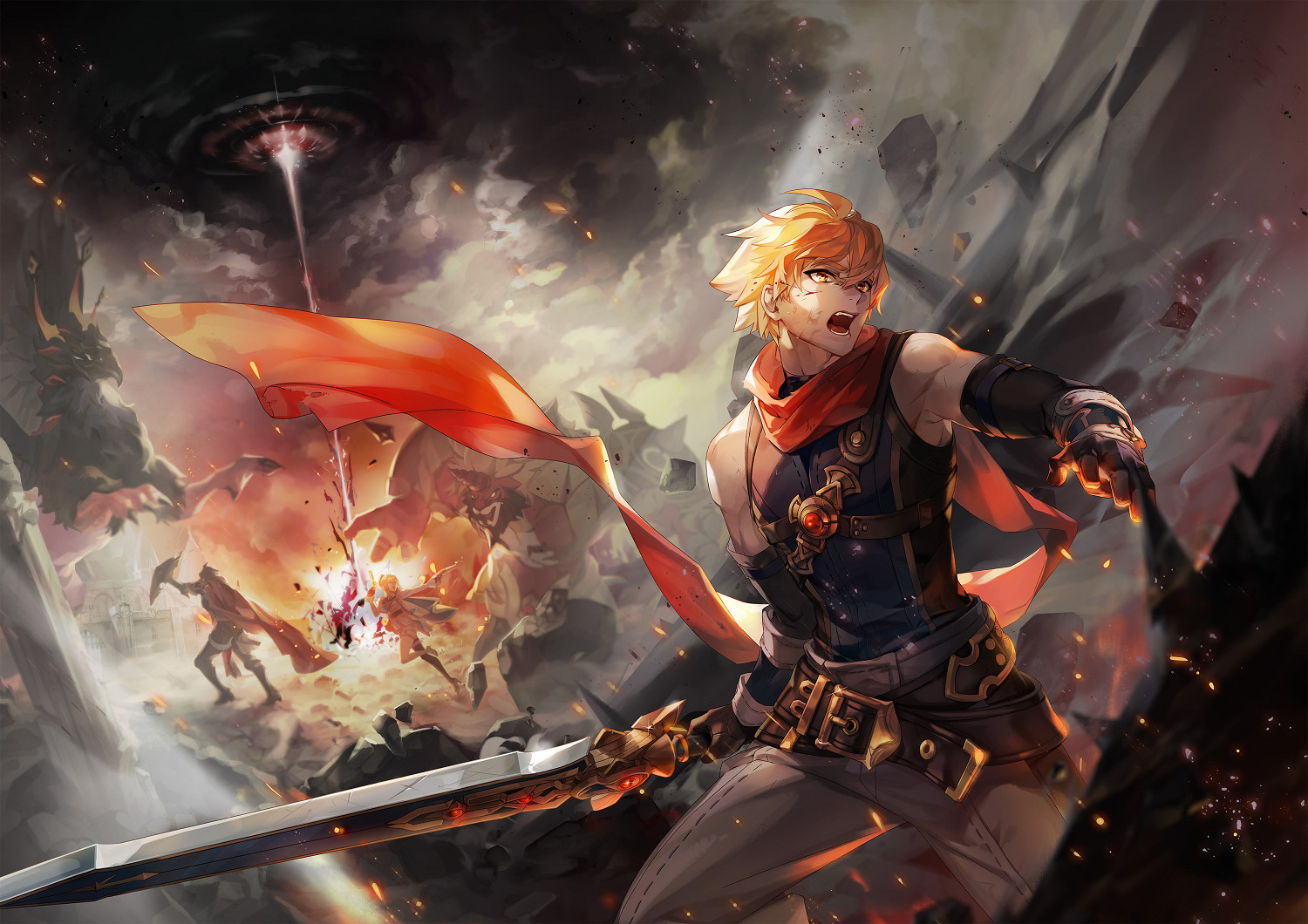 經典手遊《澤諾尼亞》MMORPG新作推出 主打大型PvP