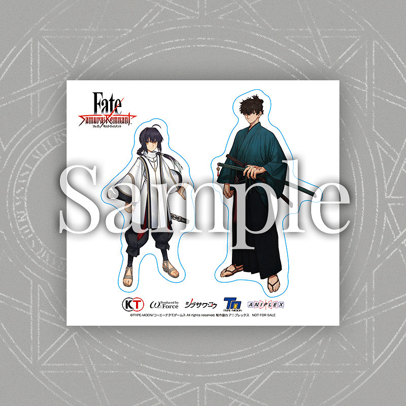 《Fate/Samurai Remnant》官網更新各通路特典圖！