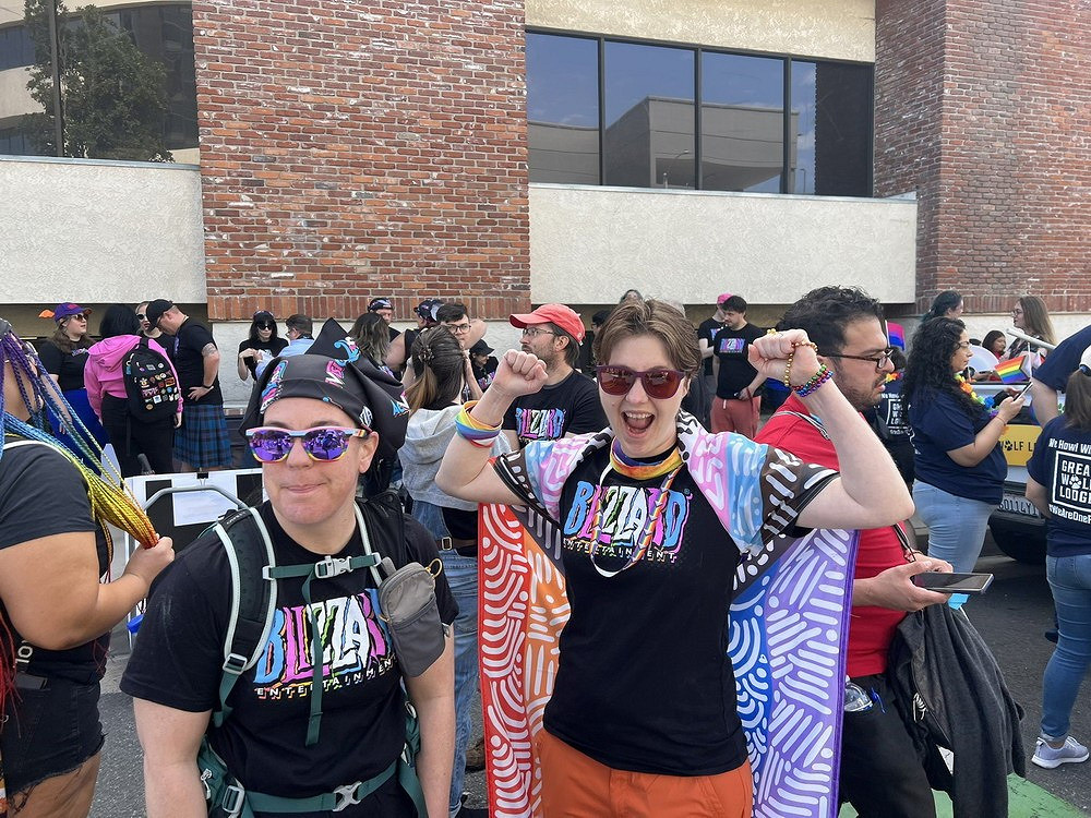 偉大的暴雪!暴雪員工集體為LGBTQ+瘋狂喝彩 笑容燦爛!