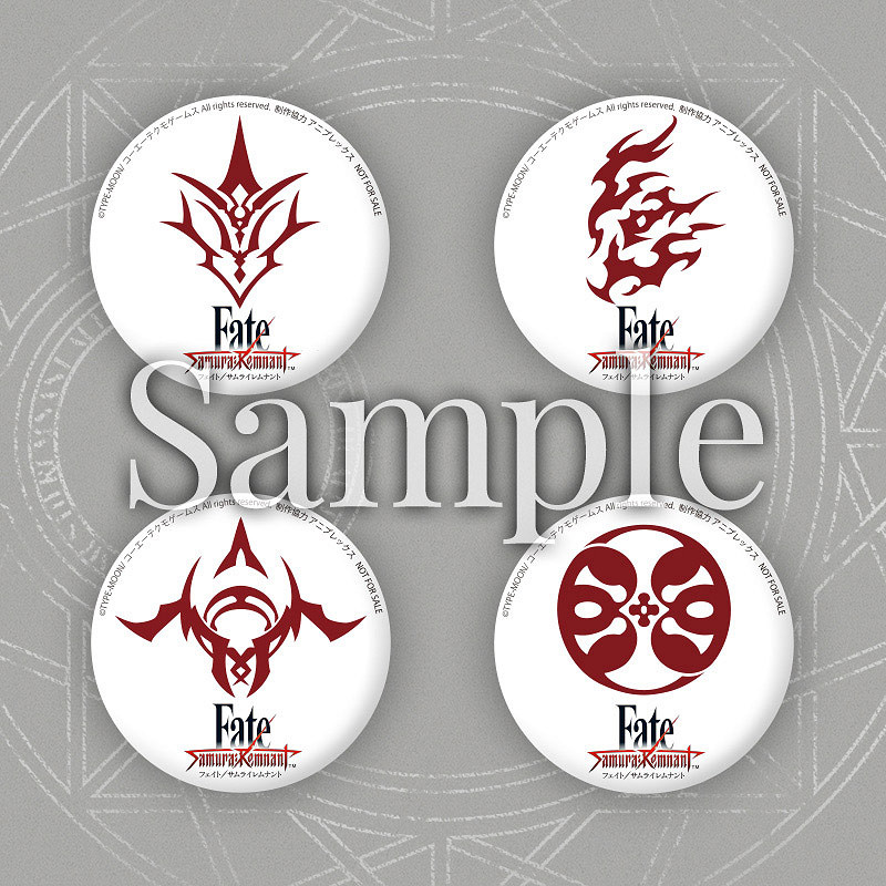 《Fate/Samurai Remnant》官網更新各通路特典圖！