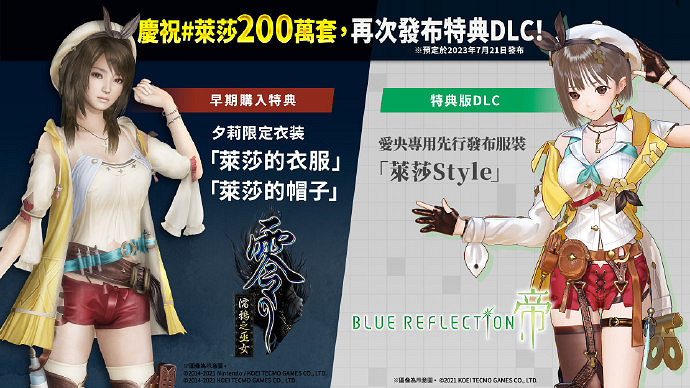 《萊莎的鍊金工房》秘密系列三部曲全球銷量破200萬！