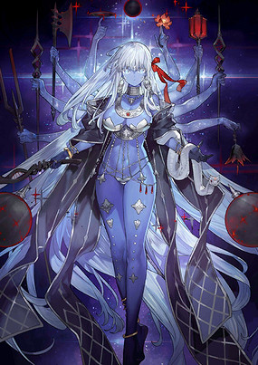 《FGO》杜爾伽從者圖鑒 奏章1新從者杜爾伽技能迦梨立繪寶具一覽