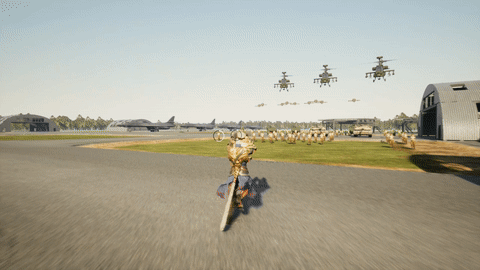 《黑槍神悟空》上架Steam 悟空大鬧美軍基地救師傅