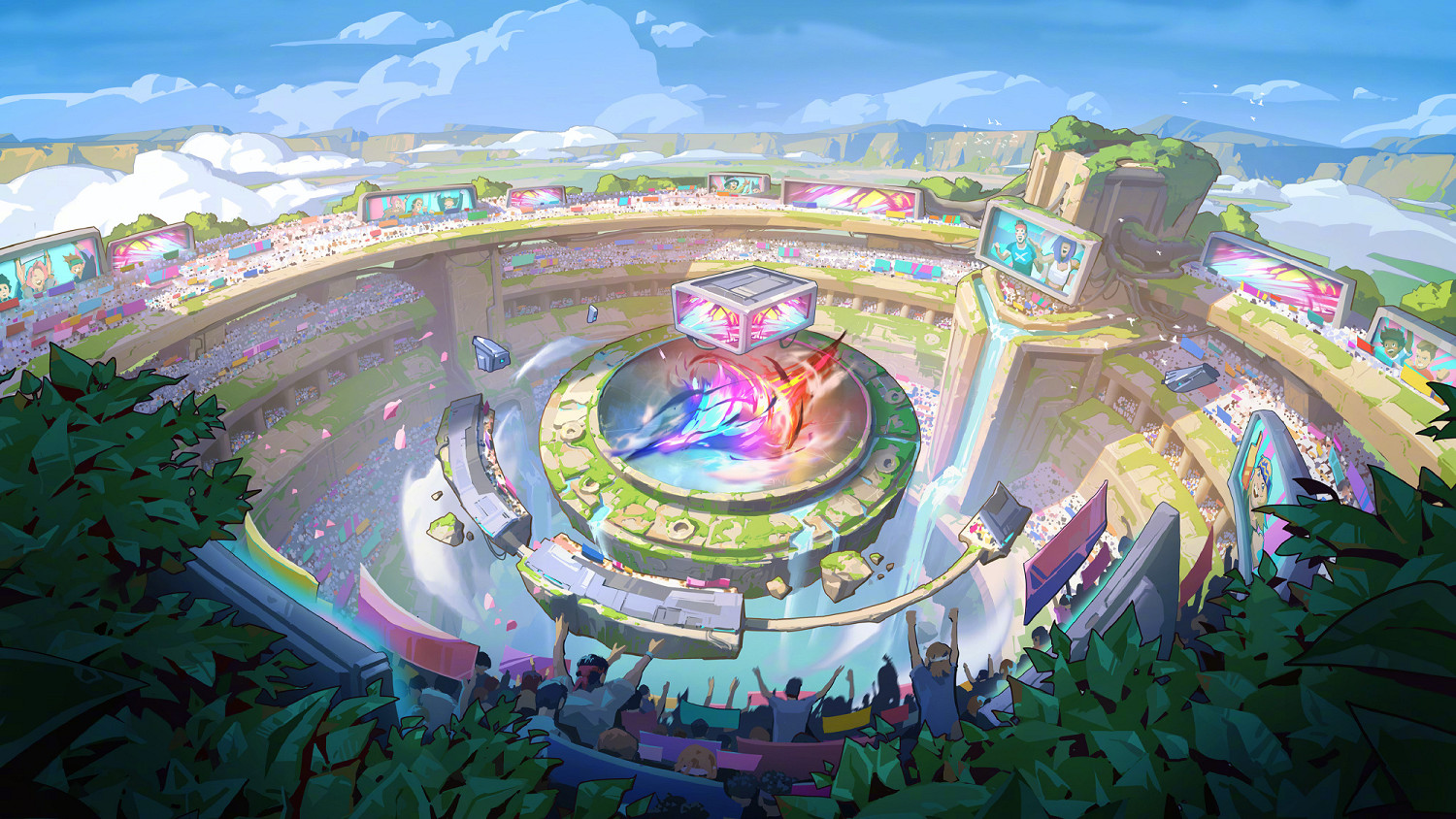 《英雄聯盟》新模式“鬥魂競技場”地圖公開 7月上線 《英雄聯盟》新模式“鬥魂競技場”地圖公開 7月上線