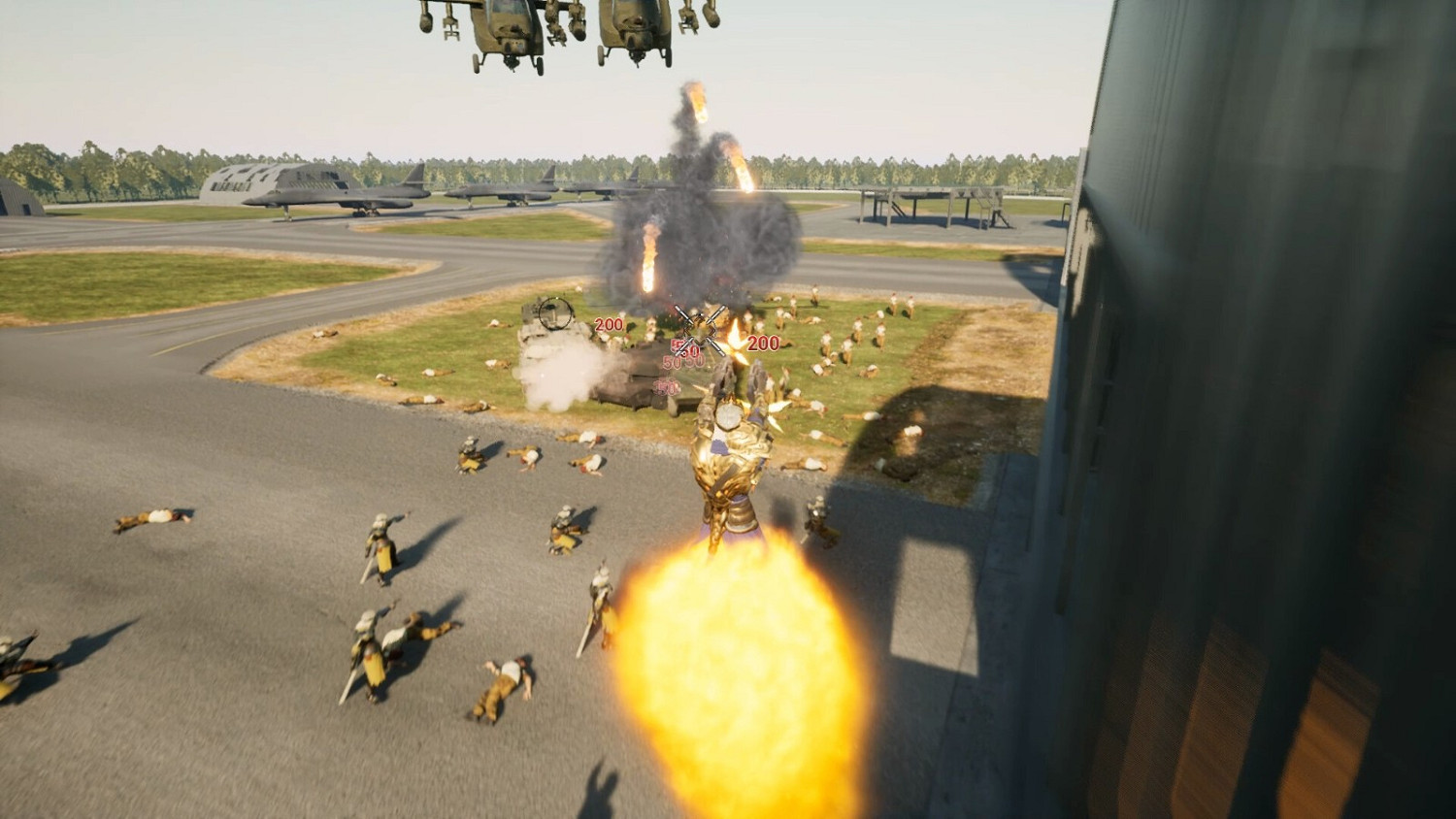 《黑槍神悟空》上架Steam 悟空大鬧美軍基地救師傅