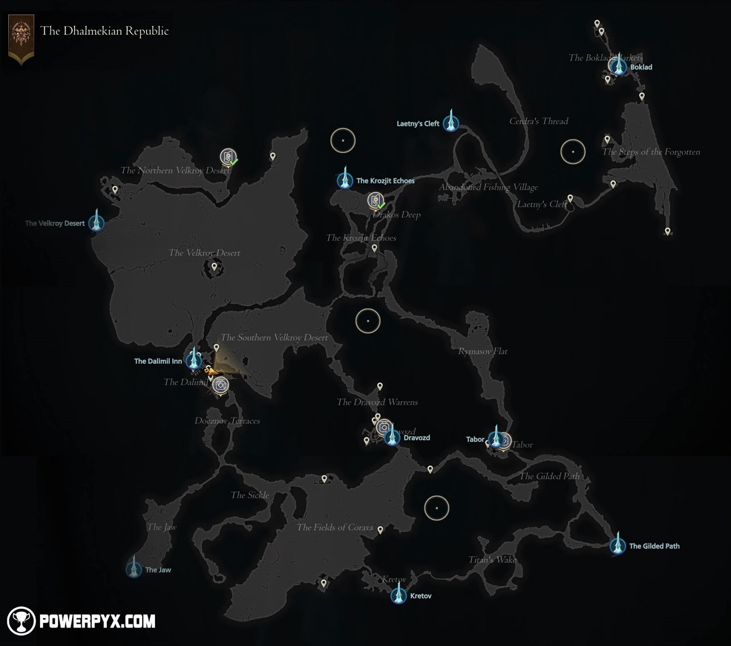 《最終幻想16》高清大地圖一覽 有哪些地圖? 《最終幻想16》高清大地圖一覽 有哪些地圖?