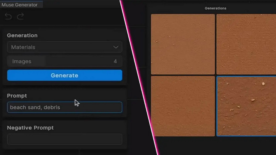 Unity公開AI工具Muse和Sentis 將更好的協助開發者 Unity公開AI工具Muse和Sentis 將更好的協助開發者