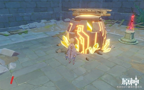 《原神》3.7天遒谷水晶任務攻略    任務怎麽完成？