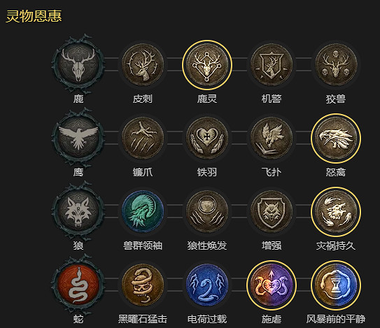 《暗黑破壞神4》德魯伊開荒技搭配指南