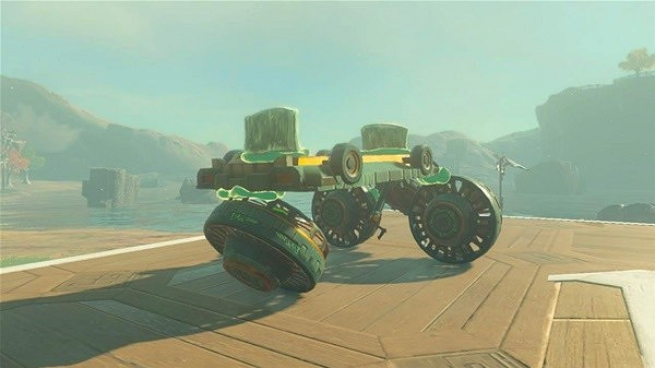 《塞爾達傳說王國之淚》三風扇爬山車載具分享   三風扇怎麽做？