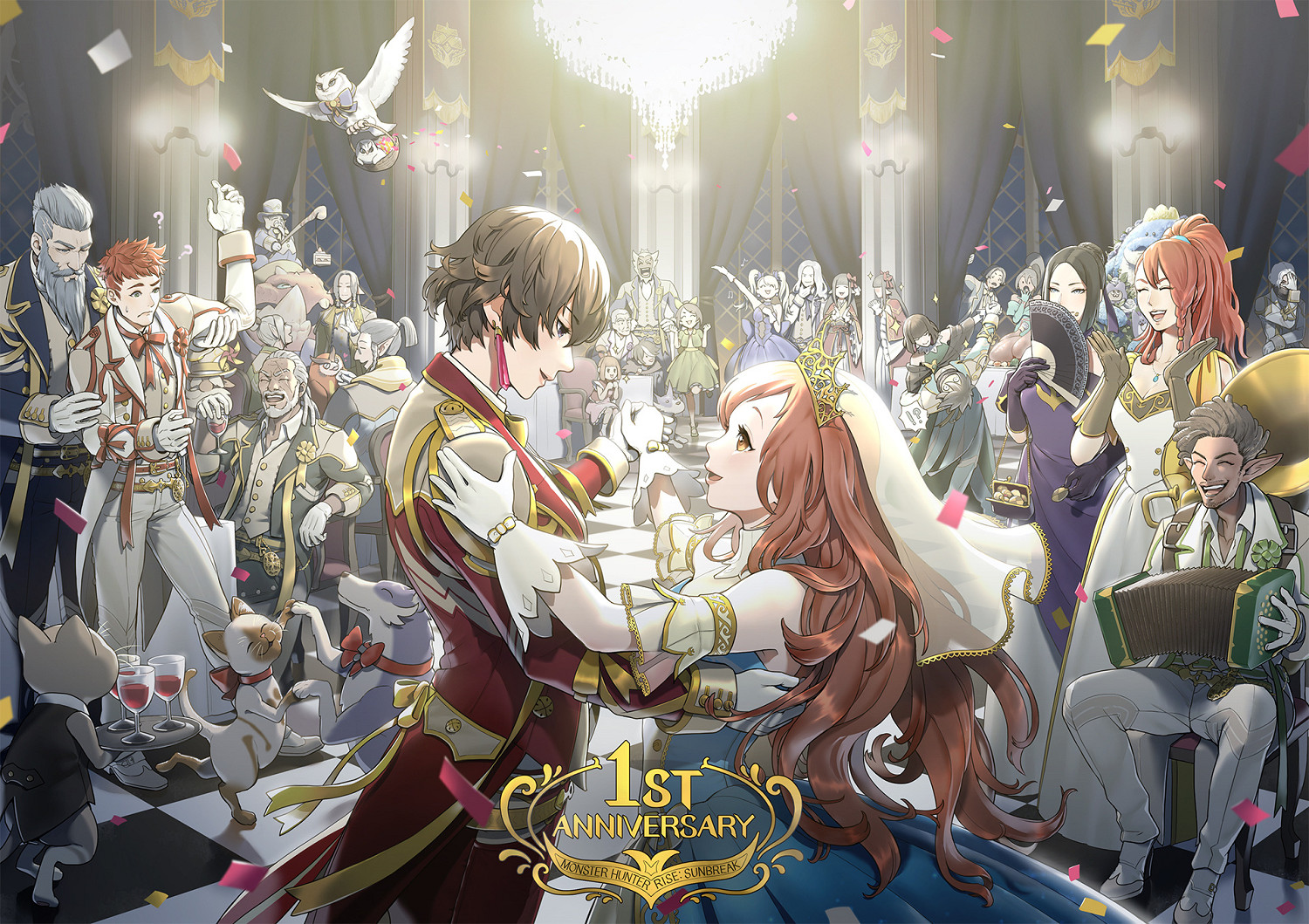 《魔物獵人崛起:曙光》一周年!卡普空發布賀圖 《魔物獵人崛起:曙光》一周年!卡普空發布賀圖