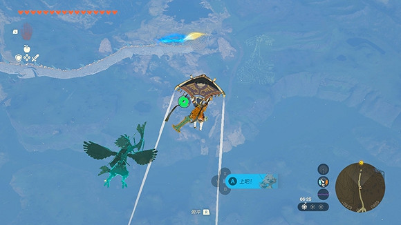 《塞爾達傳說王國之淚》白龍怎麽上去？ 上去白龍方法