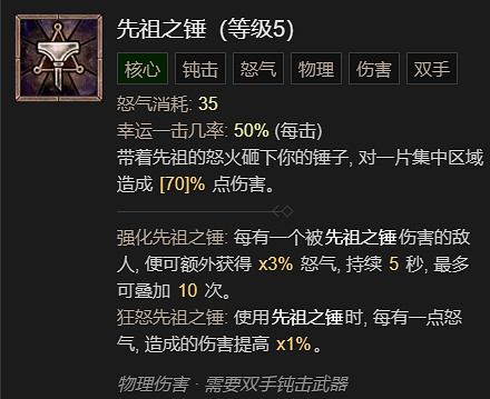 《暗黑破壞神4》德魯伊速刷先祖錘BD加點指南