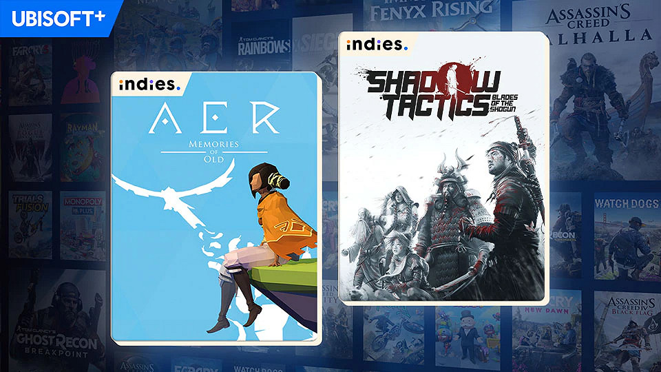 育碧ubisoft+新遊戲：《影子戰術：將軍之刃》《AER古老記憶》