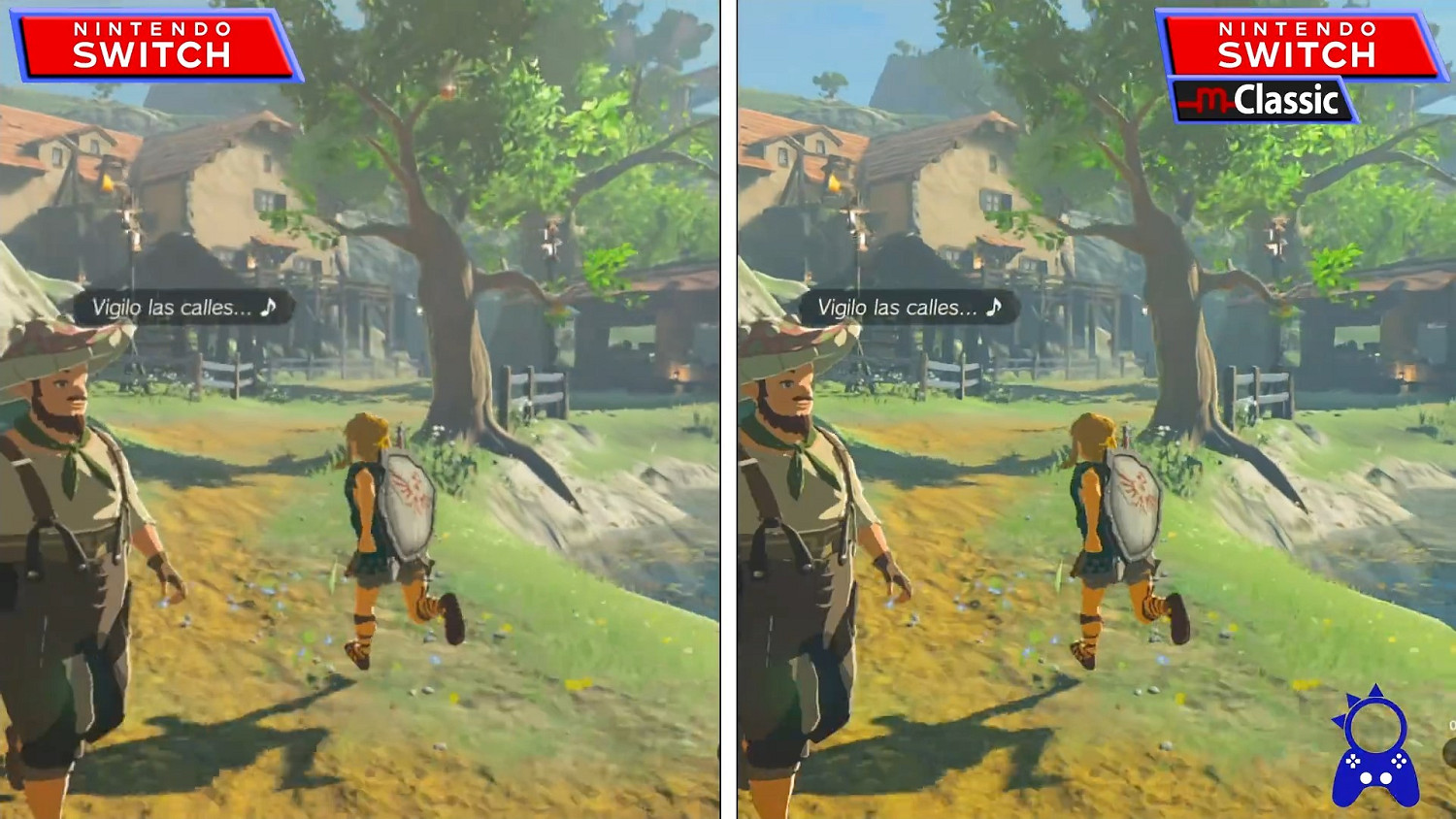 《塞爾達傳說:王國之淚》使用mClassic效果對比影片 《塞爾達傳說:王國之淚》使用mClassic效果對比影片