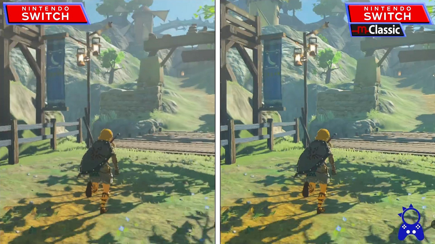 《塞爾達傳說:王國之淚》使用mClassic效果對比影片 《塞爾達傳說:王國之淚》使用mClassic效果對比影片