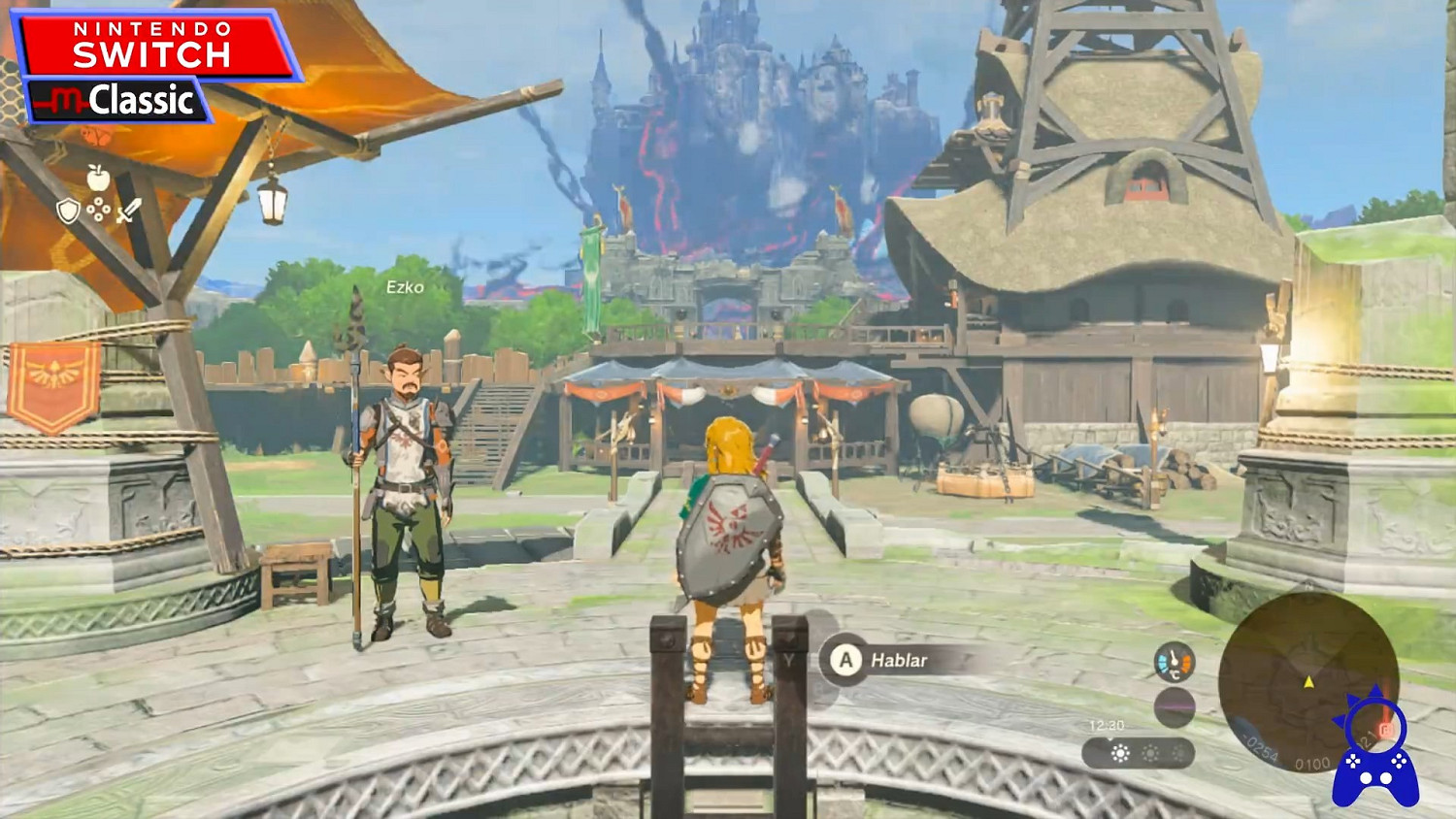 《塞爾達傳說:王國之淚》使用mClassic效果對比影片 《塞爾達傳說:王國之淚》使用mClassic效果對比影片