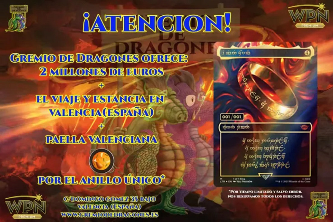 魔法風雲會唯一魔戒卡牌被發現!目前出價已高達200萬美元 魔法風雲會唯一魔戒卡牌被發現!目前出價已高達200萬美元