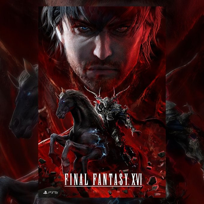 《FF16》藝術家合作插畫集 畫風各異的顯化者和召喚獸