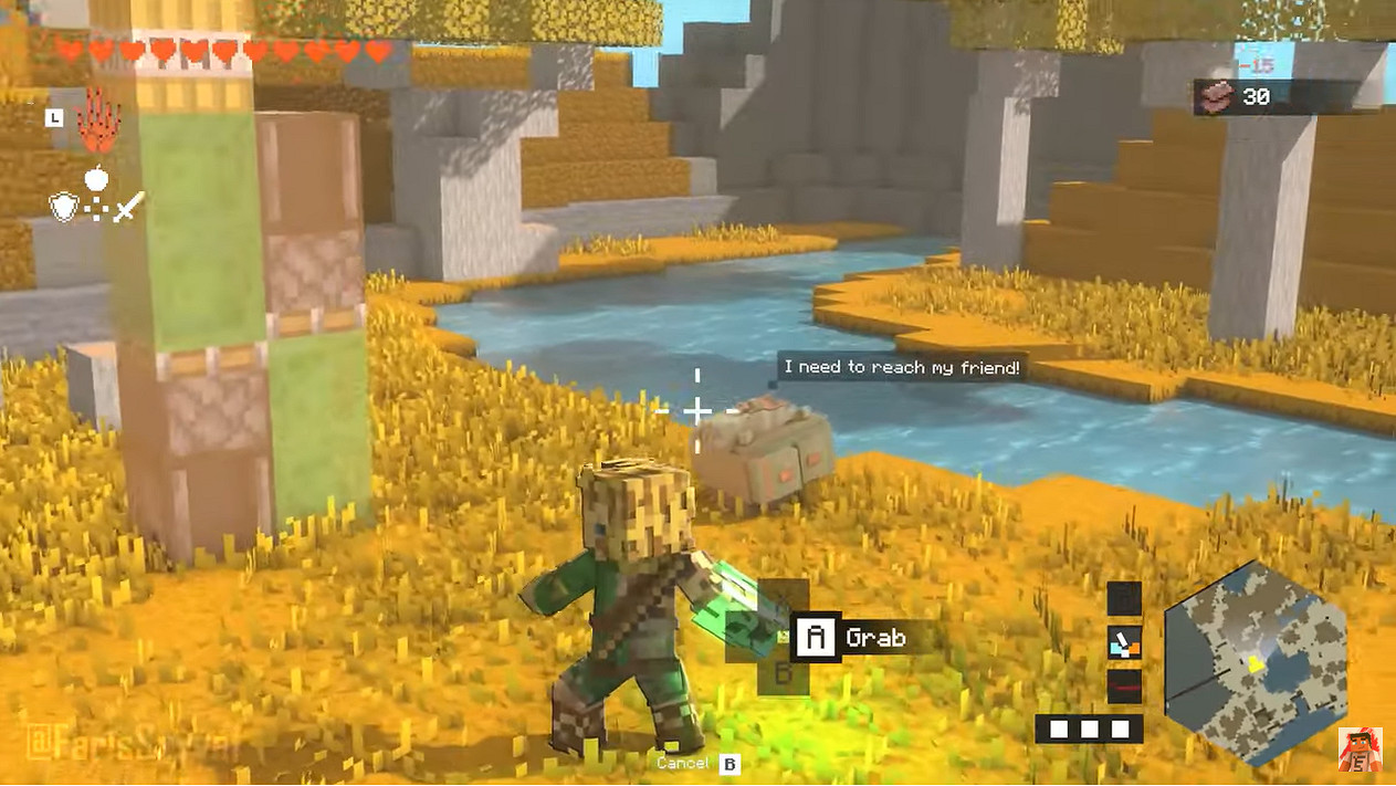 當個創世神麥塊版《塞爾達傳說:王國之淚》!兩款神作結合 當個創世神麥塊版《塞爾達傳說:王國之淚》!兩款神作結合