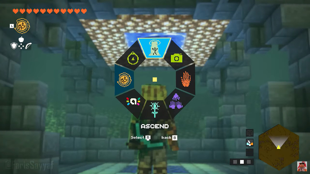 當個創世神麥塊版《塞爾達傳說:王國之淚》!兩款神作結合 當個創世神麥塊版《塞爾達傳說:王國之淚》!兩款神作結合