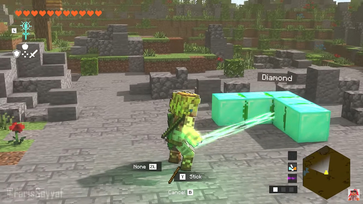 當個創世神麥塊版《塞爾達傳說:王國之淚》!兩款神作結合 當個創世神麥塊版《塞爾達傳說:王國之淚》!兩款神作結合