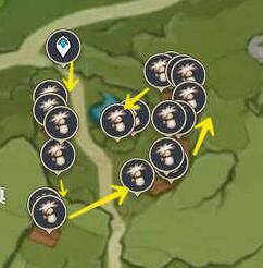 《原神》3.8可莉突破材料慕風蘑菇採集路線推薦？