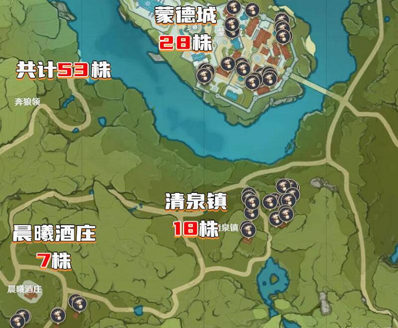 《原神》3.8可莉突破材料慕風蘑菇採集路線推薦？