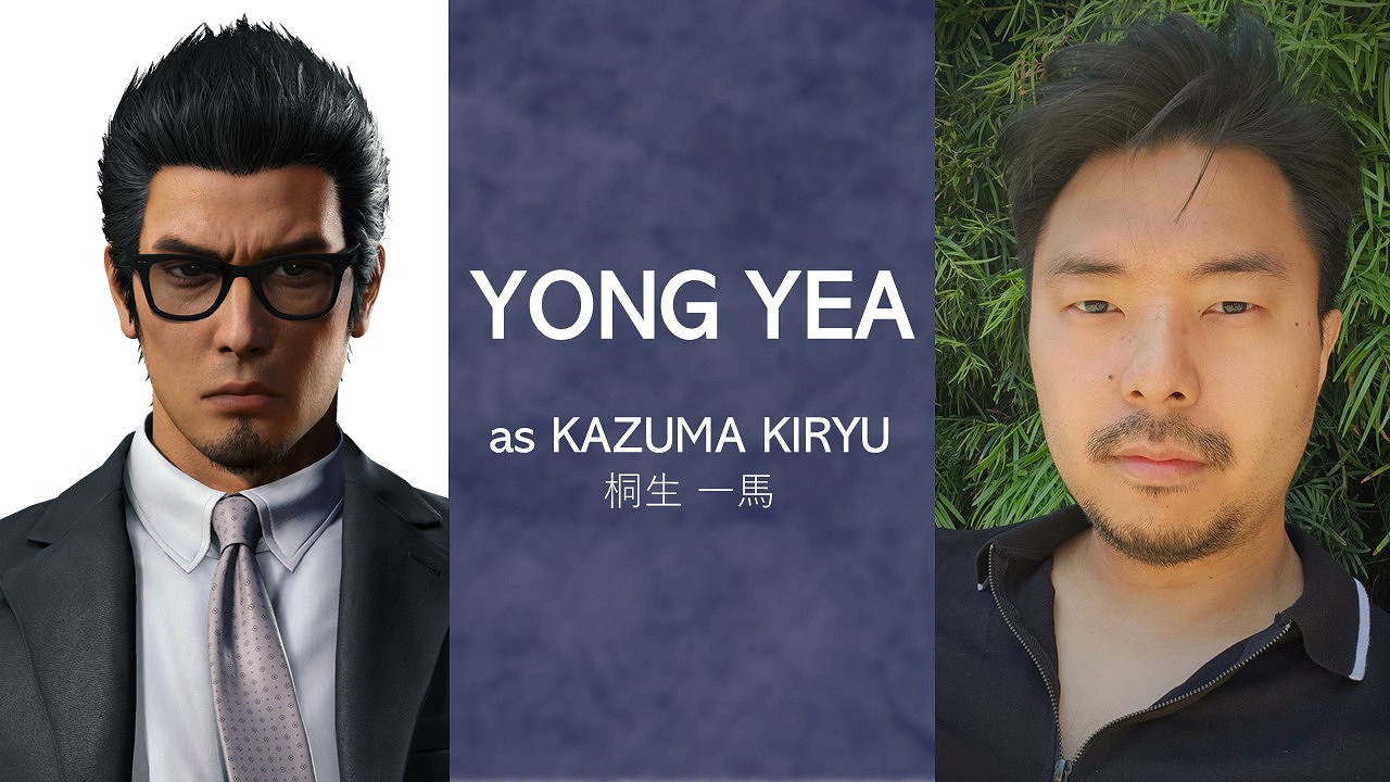 《人中之龍8》桐生一馬日英文配音演員見面：合影比心心