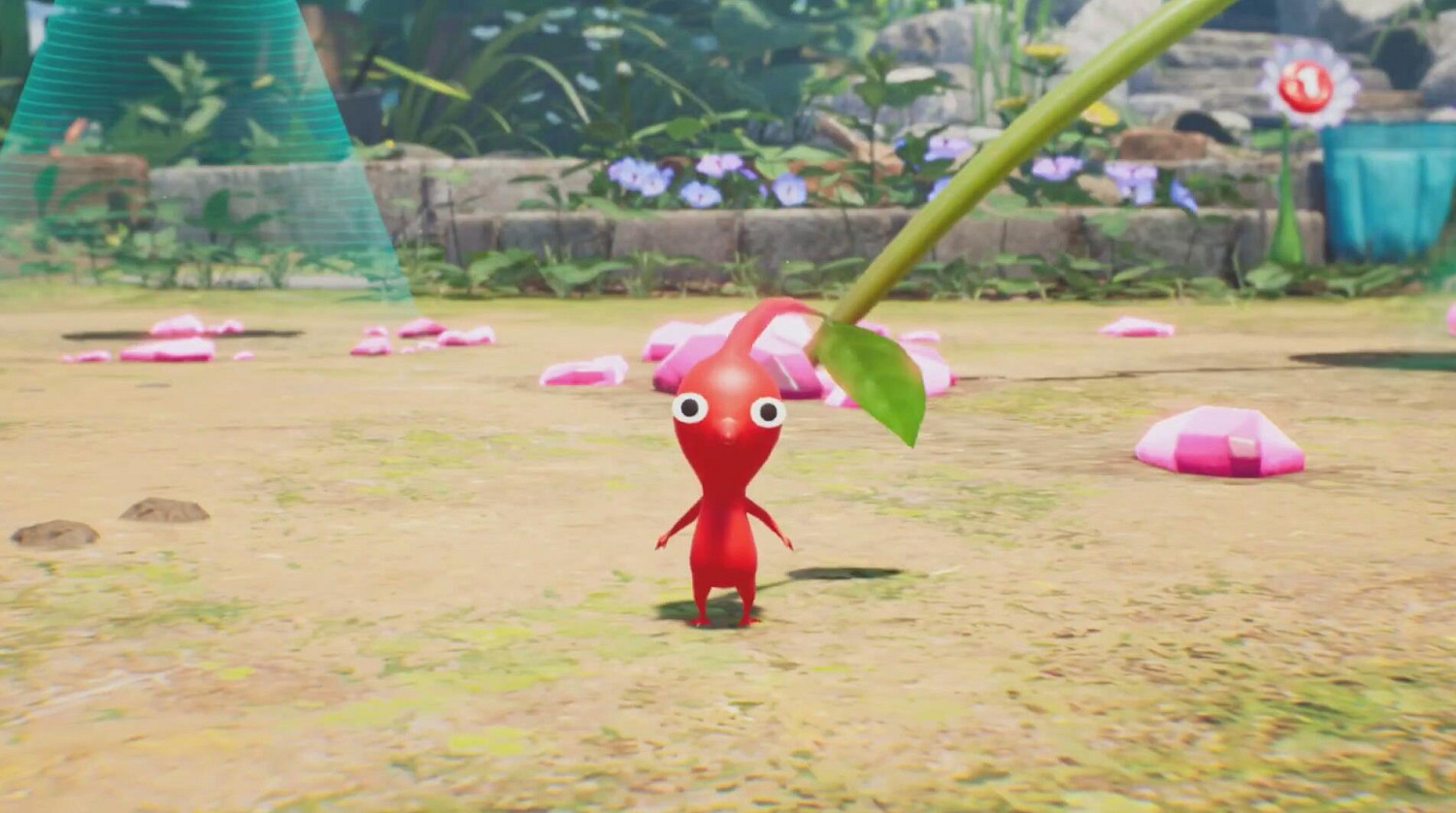 《皮克敏4》21分鐘實機展示 展示第一隻皮克敏的獲取