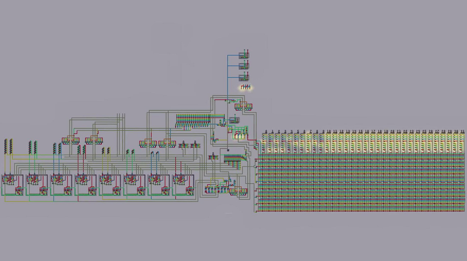 大神在《泰拉瑞亞》裡造出32位電腦 還能運行《Pong》