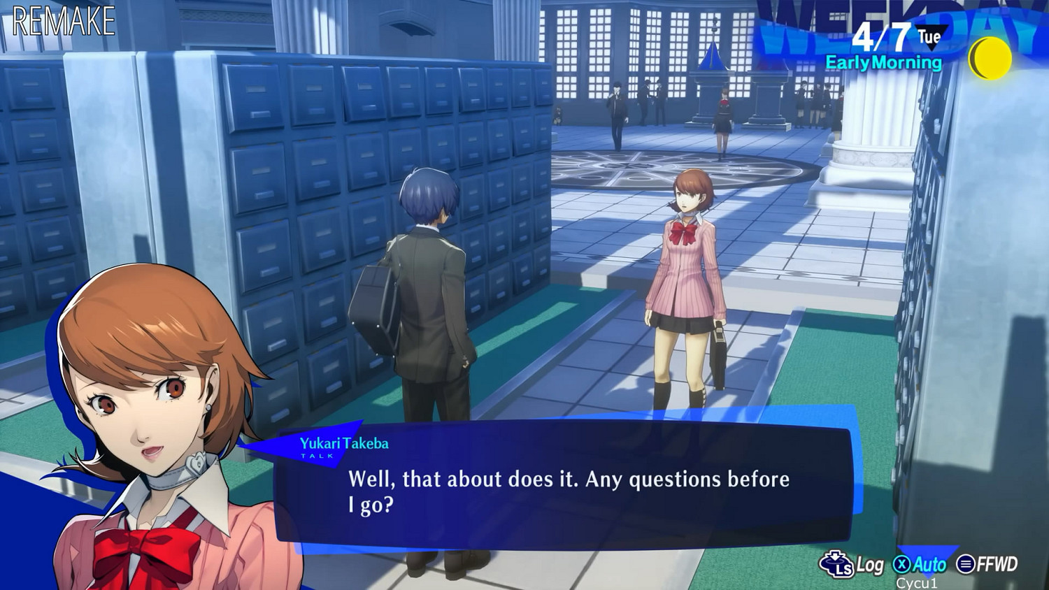 《女神異聞錄3》重製版 VS 原版遊戲 畫面對比影片！