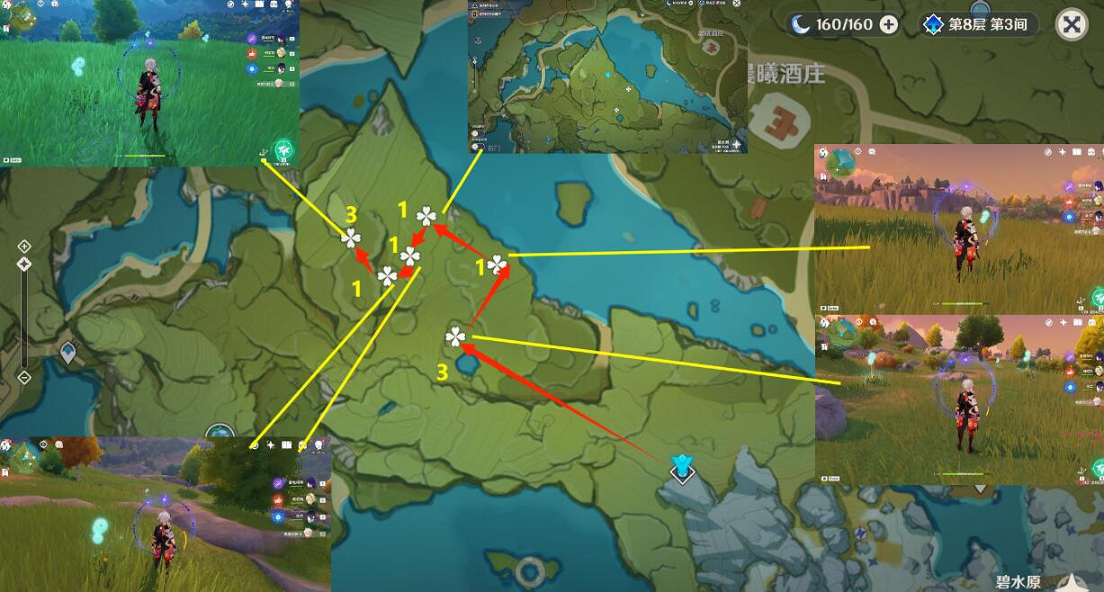 《原神》優菈突破材料蒲公英籽採集路線推薦 蒲公英籽哪裡採？