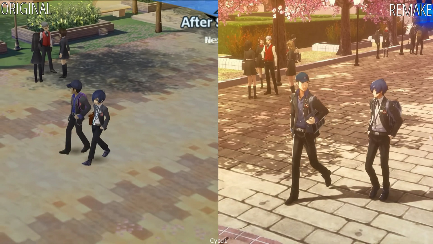 《女神異聞錄3》重製版 VS 原版遊戲 畫面對比影片！