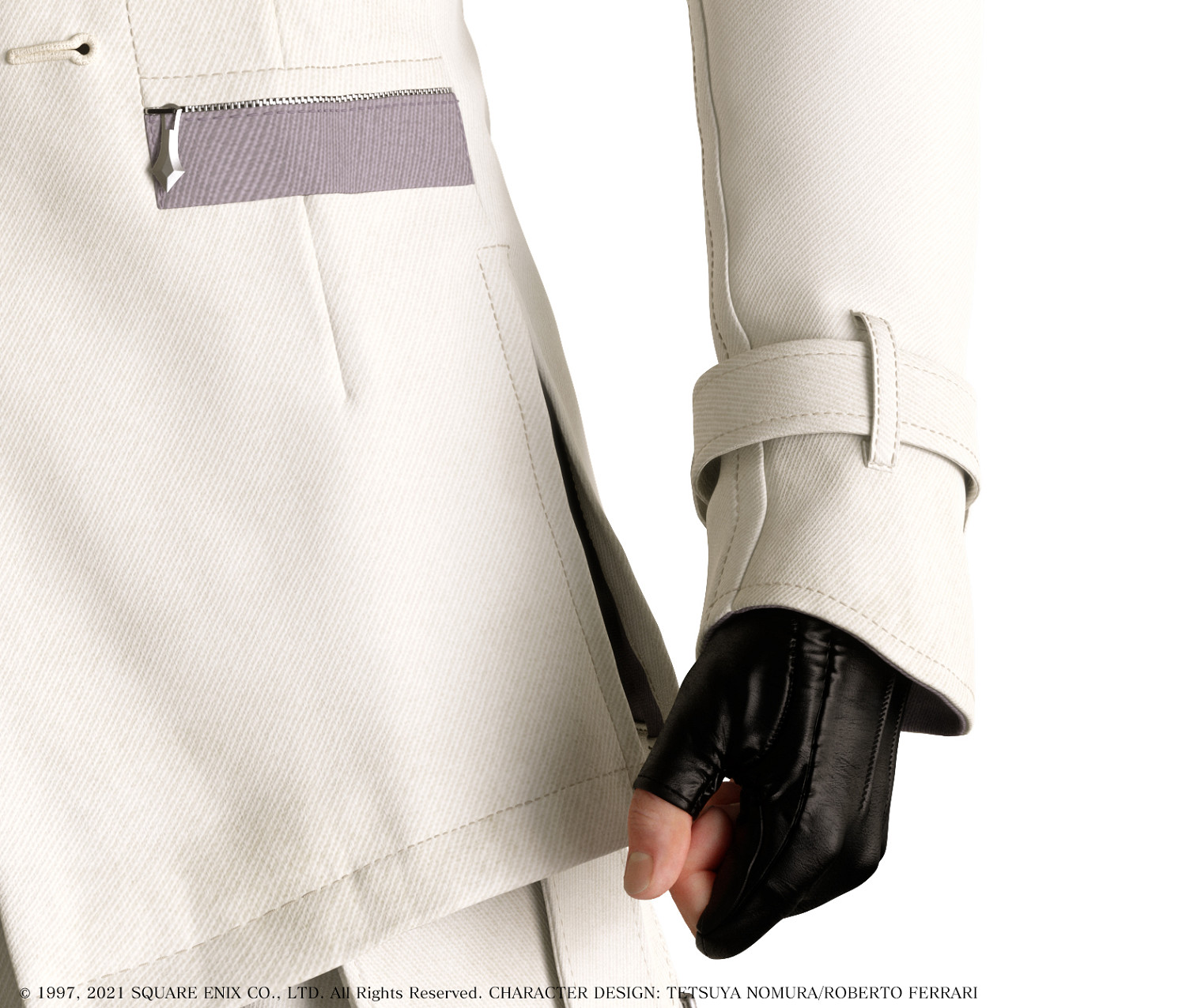 《最終幻想7：重生》官方分享盧法斯高清細節圖！