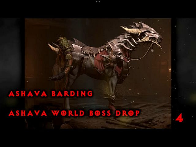 《暗黑破壞神4》坐騎護具有哪些?全坐騎護具獲得方法 《暗黑破壞神4》坐騎護具有哪些?全坐騎護具獲得方法