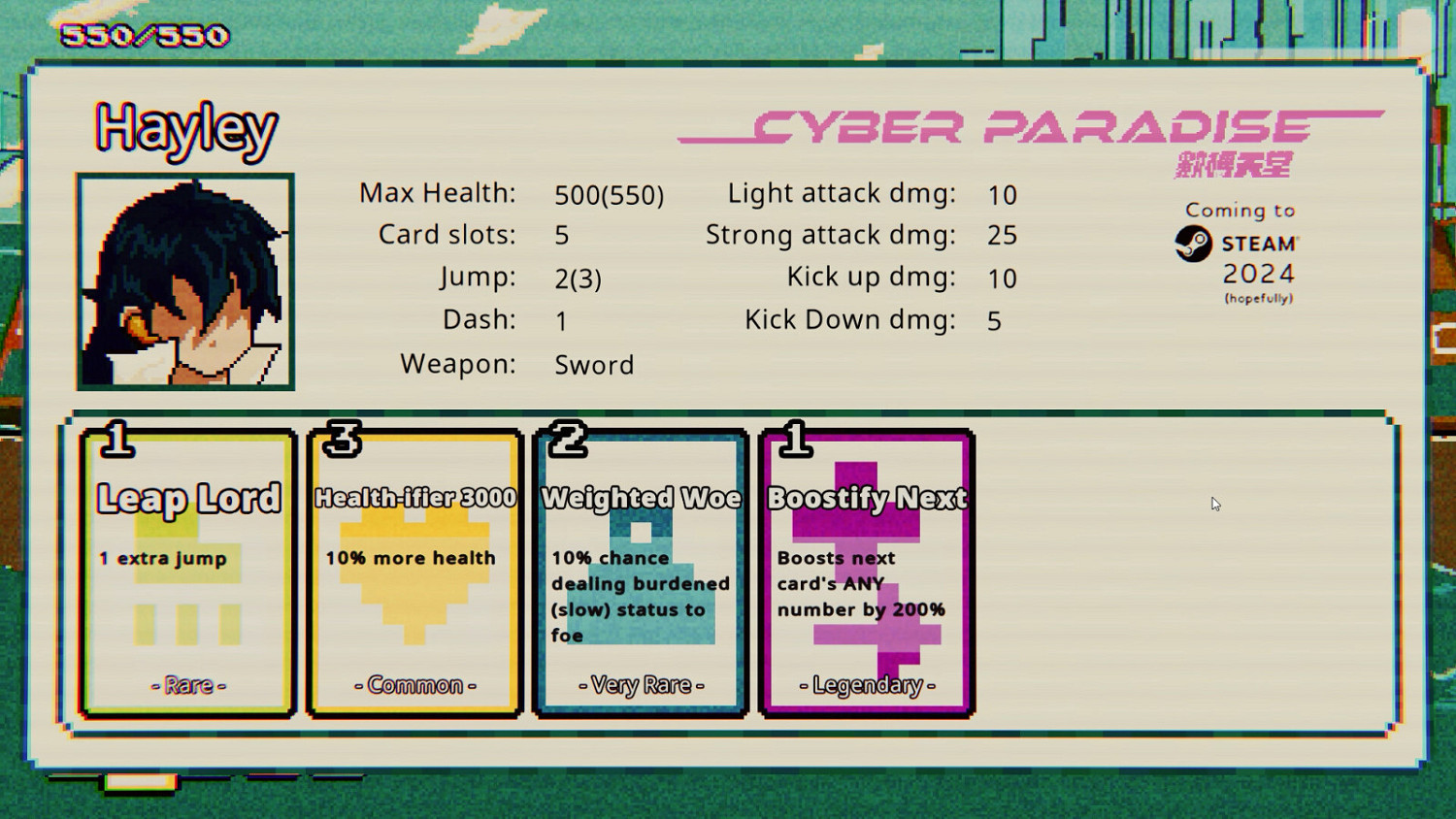 2D動作Roguelite遊戲《數位天堂》Steam頁面上線 支援中文