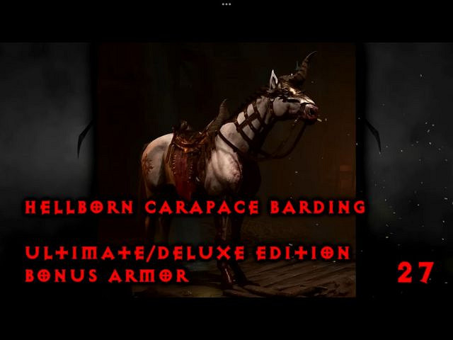 《暗黑破壞神4》坐騎護具有哪些?全坐騎護具獲得方法 《暗黑破壞神4》坐騎護具有哪些?全坐騎護具獲得方法