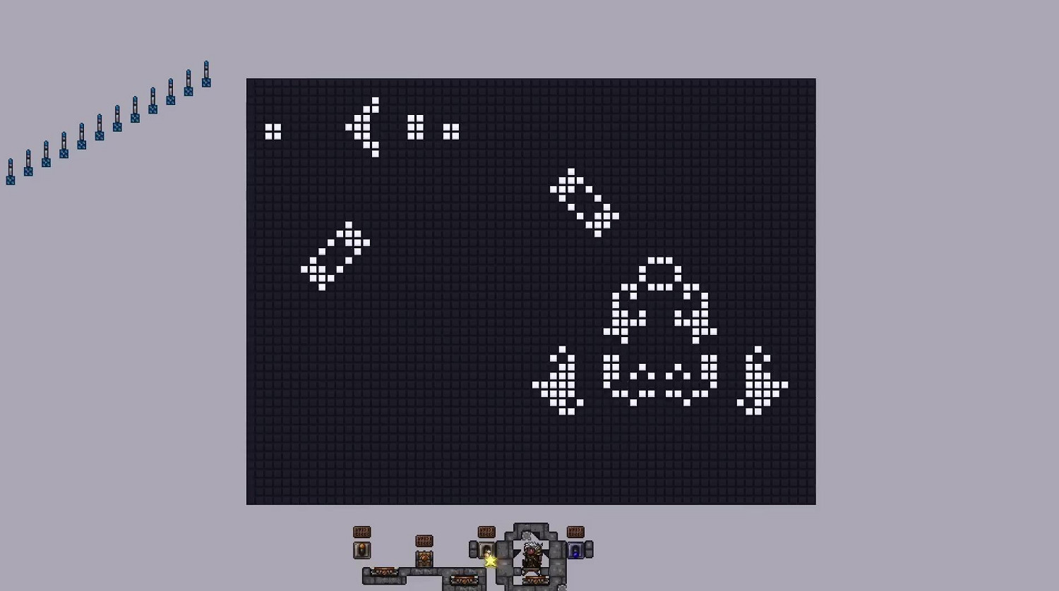 大神在《泰拉瑞亞》裡造出32位電腦 還能運行《Pong》