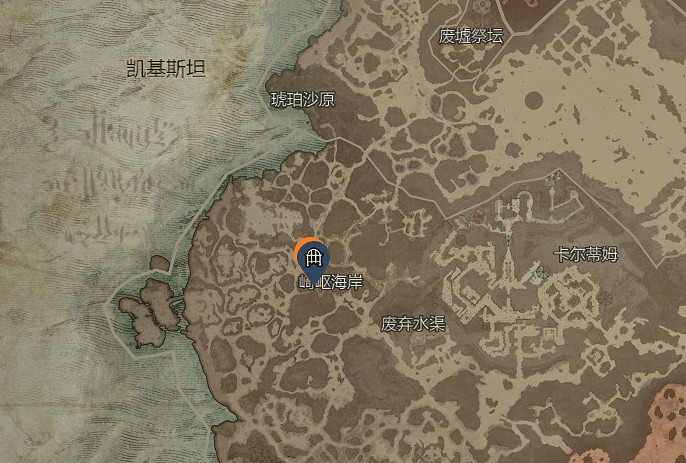 《暗黑破壞神4》奧杜爾的洞穴位置