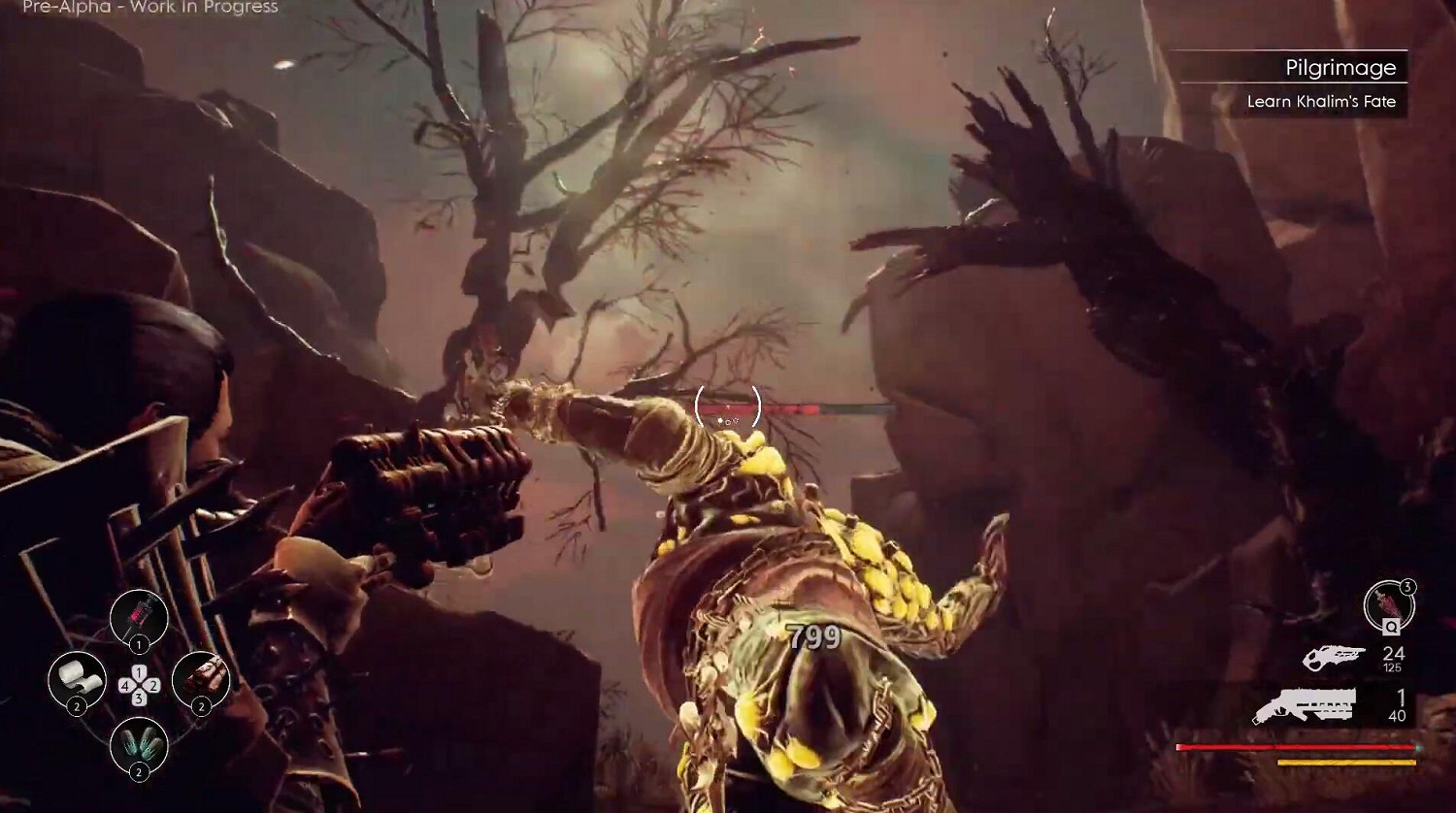 類魂+肉鴿+刷寶 動作新遊《奧特伯恩》開發版本展示!