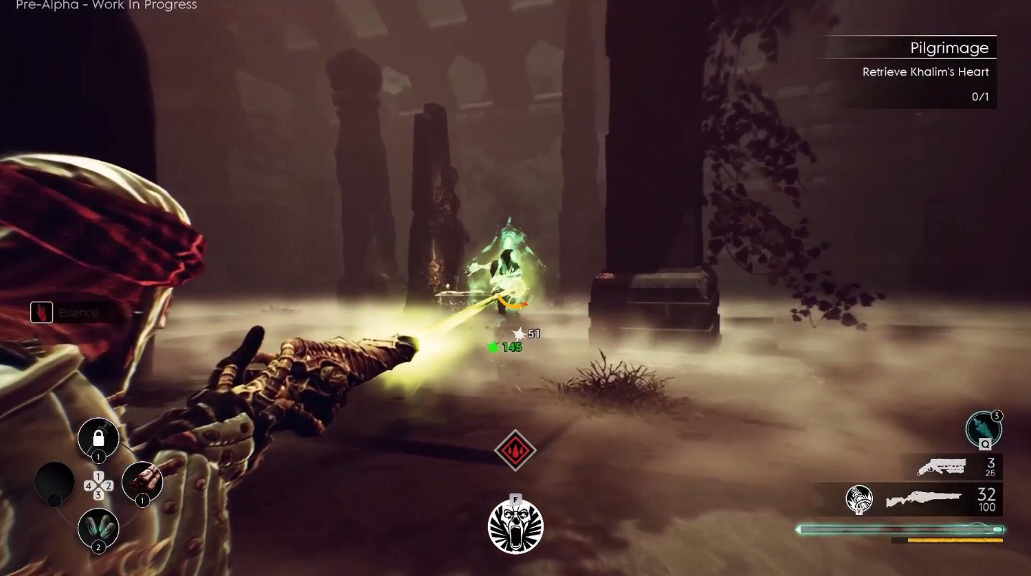 類魂+肉鴿+刷寶 動作新遊《奧特伯恩》開發版本展示!