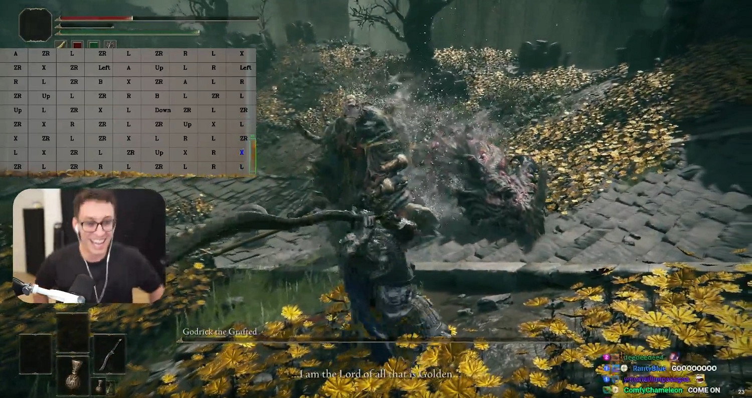 玩家讓寵物金魚玩《艾爾登法環》！竟然打過了女武神一階段