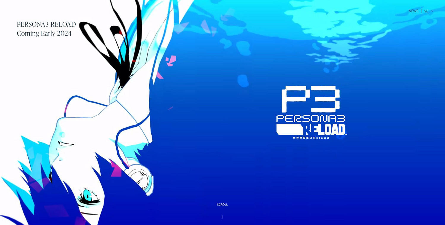 《女神異聞錄3 Reload》售價曝光：70美元比P5R還貴