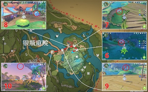 《原神》銀瓶庭院東側歡興禮券收集教學   歡興禮券怎麽收集？