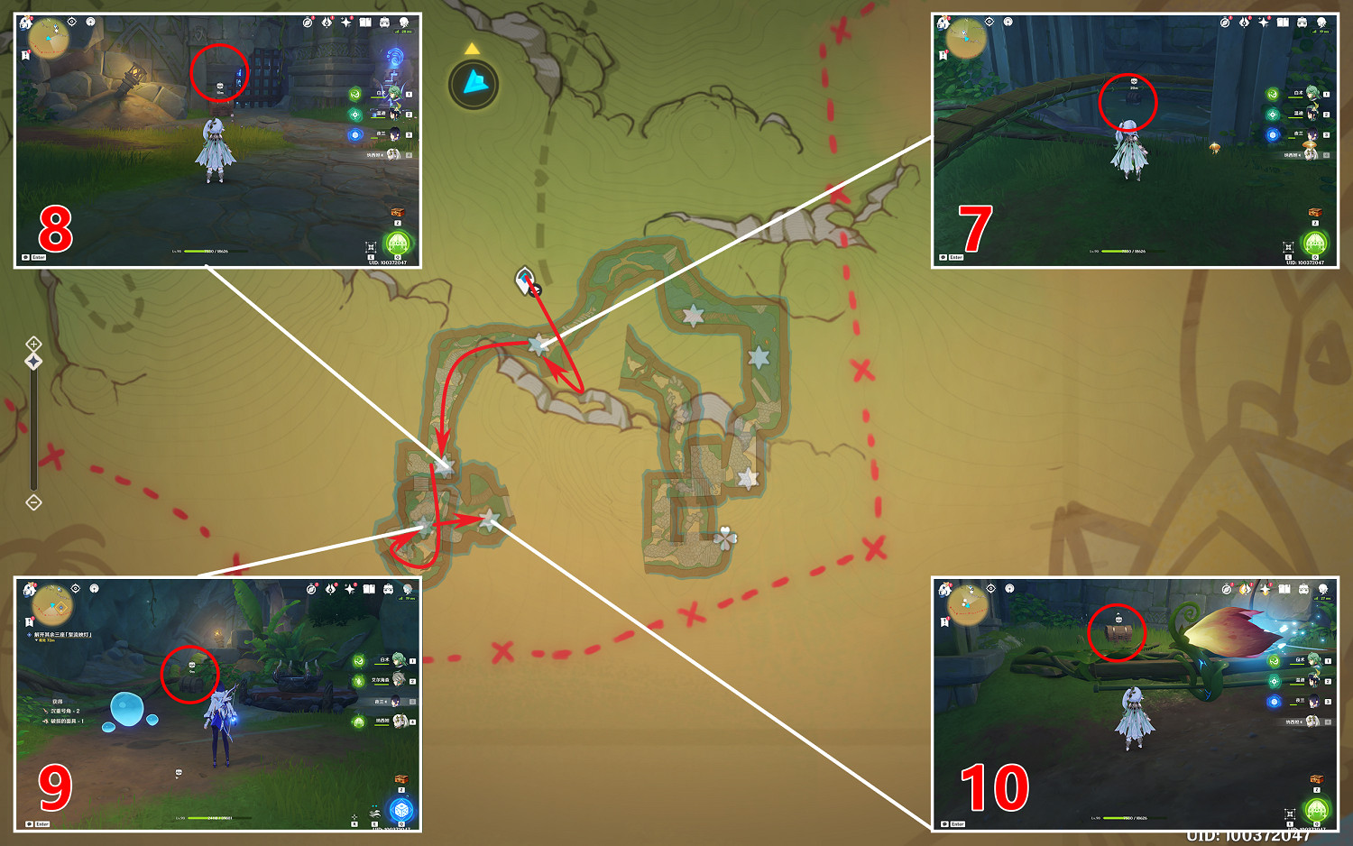 《原神》琉形蜃境南側禮券怎麽收集？琉形蜃境南側歡興禮券收集攻略