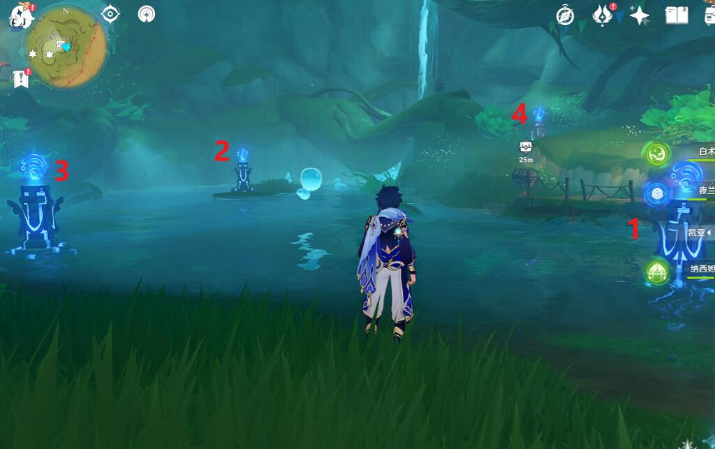 《原神》3.8隱眾遊園南北全禮券收集攻略 隱眾遊園禮券怎麽獲得？