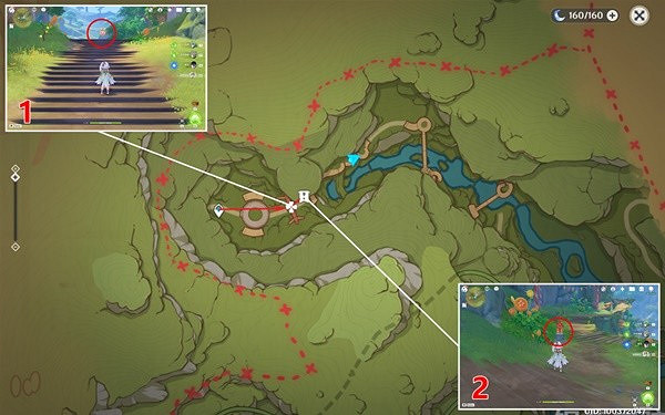 《原神》3.8蔓生溪谷北部歡興禮券收集教學   歡興禮券怎麽收集？