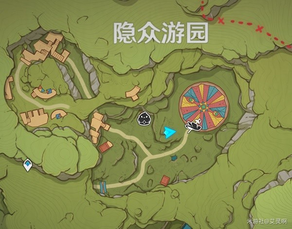 《原神》3.8版隱眾遊園水珠寶箱解謎教學   挑戰怎麽玩？